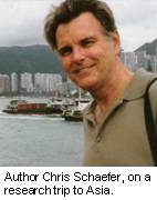 photo--Chris Schaefer in Hong Kong