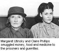 Margaret Utinsky and Claire Phillips, of the Philippine underground