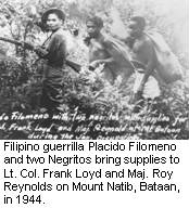 Placido Filomeno and Negrito guerrillas